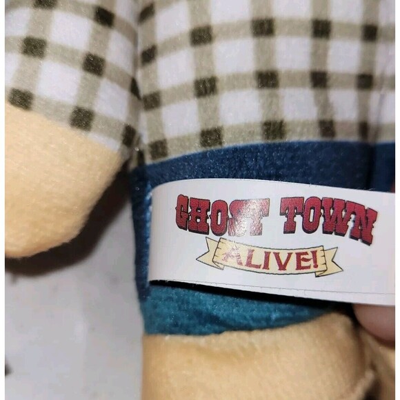 Knott's Berry Farm Ghost Town Alive! Sad Eye Joe 11 1/2" Plush NWT Game Prize - Picture 7 of 9